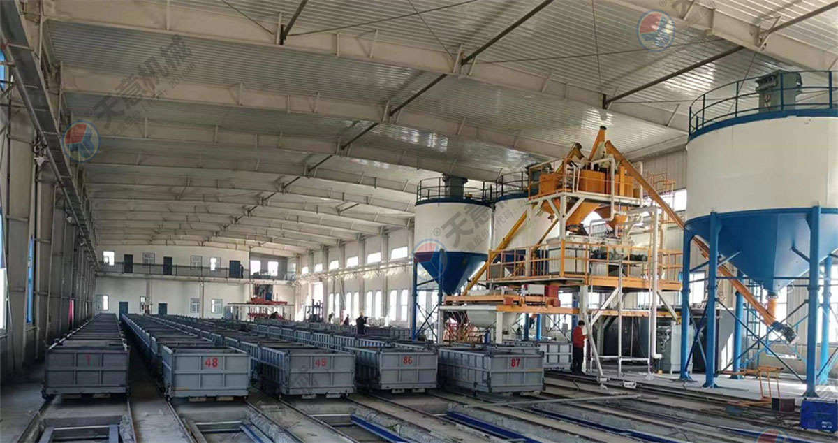 勻質自保溫砌塊生產線